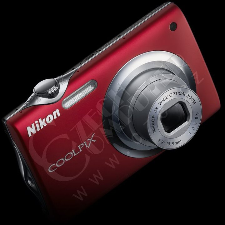 Nikon Coolpix S3000, červený_1157577202