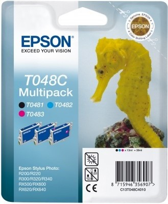 Epson C13T048C4010 C, M, K multipack_1970236752