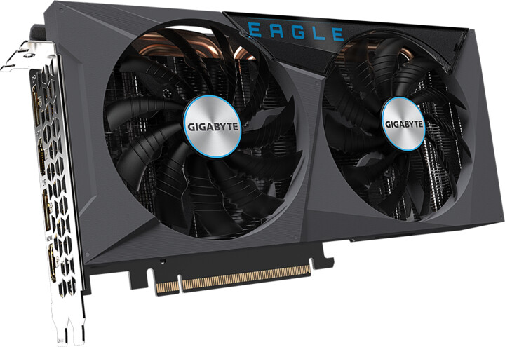 GIGABYTE GeForce RTX 3060 EAGLE OC 12G (rev.2.0), LHR, 12GB GDDR6_2120259444