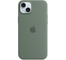 Apple Silikonový kryt s MagSafe pro iPhone 15 Plus, cypřišově zelená_355256848