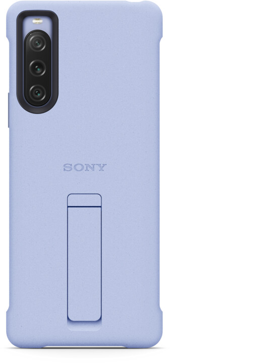 Sony zadní kryt pro Sony Xperia 10 V 5G se stojánkem, fialová_2056060465