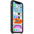 Apple silikonový kryt na iPhone 11, černá_1495419498