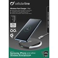 CellularLine Wireless Fast Charger + Fast Charge adaptér 10W, černá_996134390