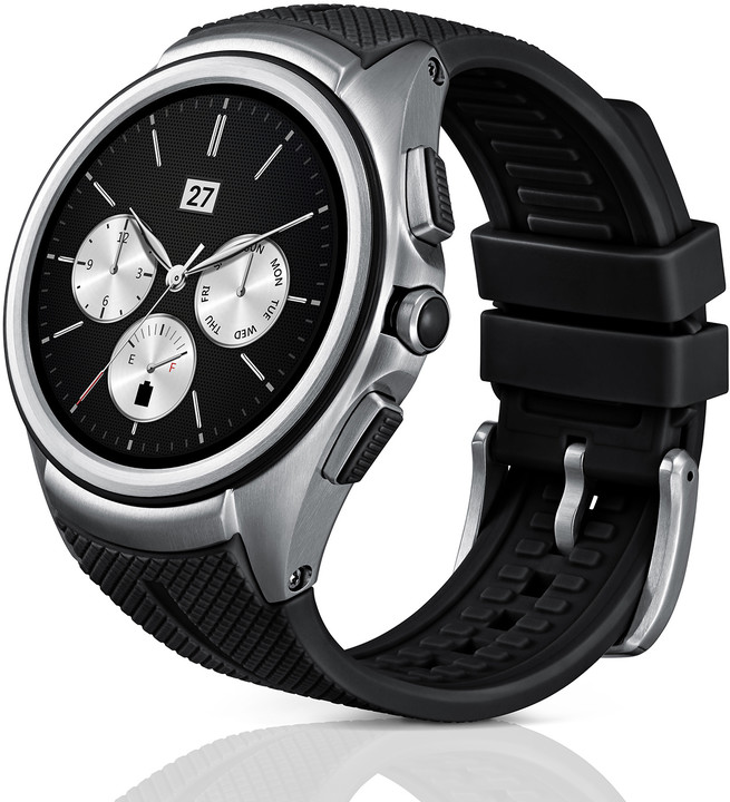 LG Watch Urbane W200 3G černá + sluchátka LG Tone Ult_1087592973