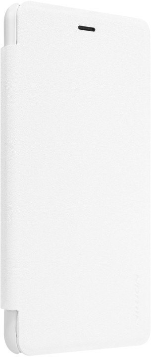 Nillkin Sparkle Leather Case pro Xiaomi Redmi 3 Pro, bílá_864489117