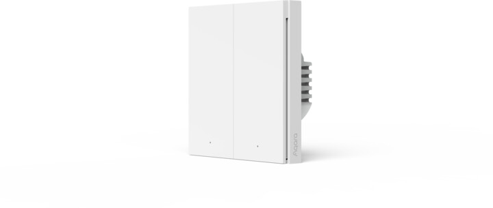 AQARA Smart Wall Switch H1(No Neutral, Double Rocker)_1800447951
