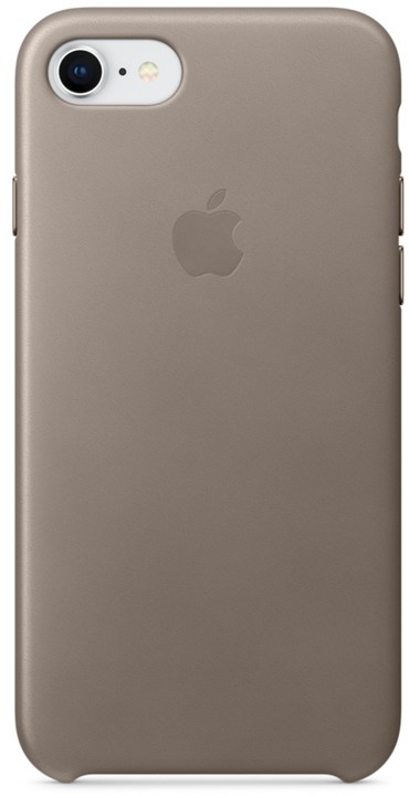 Apple kožený kryt na iPhone 8/7, kouřová_1985193868
