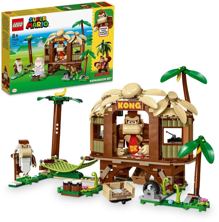 LEGO® Super Mario™ 71424 Donkey Kongův dům na stromě – rozšiřující set_1155938733