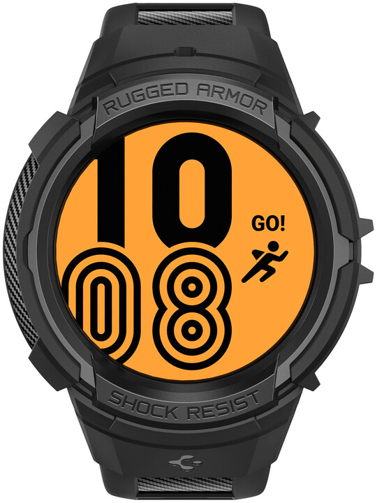 Spigen ochranné pouzdro Rugged Armor Pro pro Galaxy Watch5 Pro 45mm, černá_1269411706