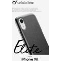 CellularLine ochranný kryt Elite pro Apple iPhone Xr, PU kůže, černá_125652843