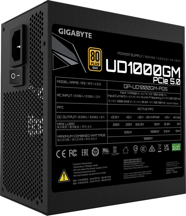GIGABYTE UD1000GM PG5 - 1000W_314781709