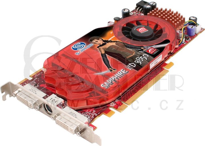 Sapphire ATI Radeon HD 3850 512MB, PCI-E, lite retail_239947729