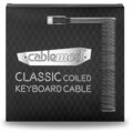 CableMod Classic Coiled Cable, USB-C/USB-A, 1,5m, Carbon Grey_312792824