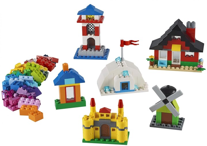 LEGO Classic 11008 Kostky a domky, 270 dílků - Samostatně neprodejné_721384152