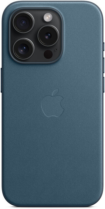 Apple kryt z tkaniny FineWoven s MagSafe na iPhone 15 Pro, tichomořsky modrá_1325399241
