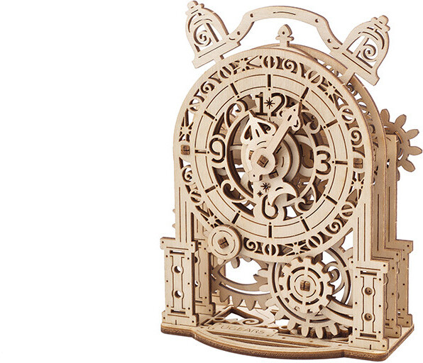 UGEARS stavebnice - Vintage Alarm Clock, dřevěná_16776712