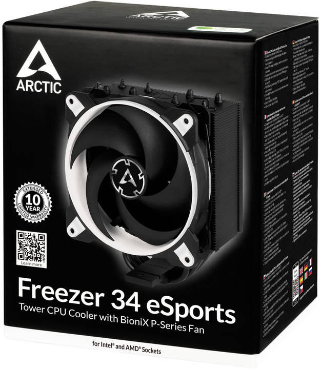 Arctic Freezer 34 eSports, bílá