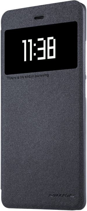 Nillkin Sparkle Leather Case pro Xiaomi Mi 5S, černá_1601823671