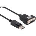 Club3D DisplayPort na DVI-D, single link, aktivní adaptér, 20cm_282562360