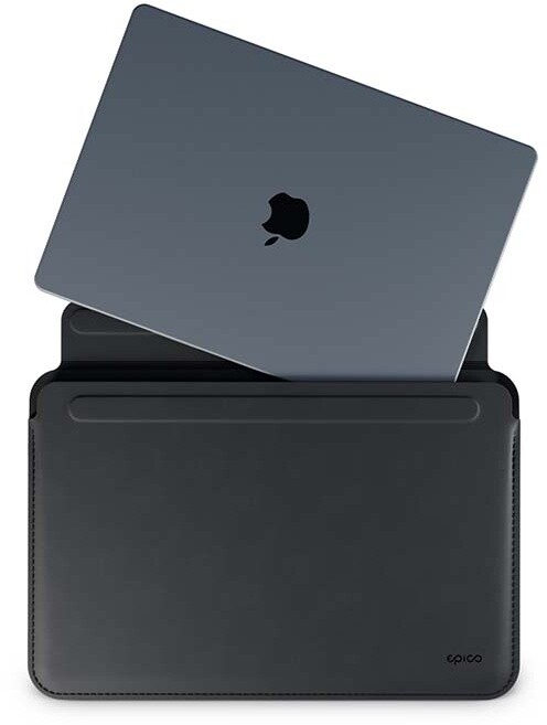 Epico kožené pouzdro pro MacBook Air 15&quot;, černá_1268596607