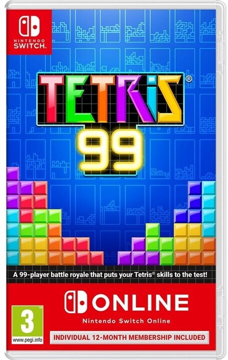 Tetris 99 + 12 měsíců Nintendo Online (SWITCH)_1407981593