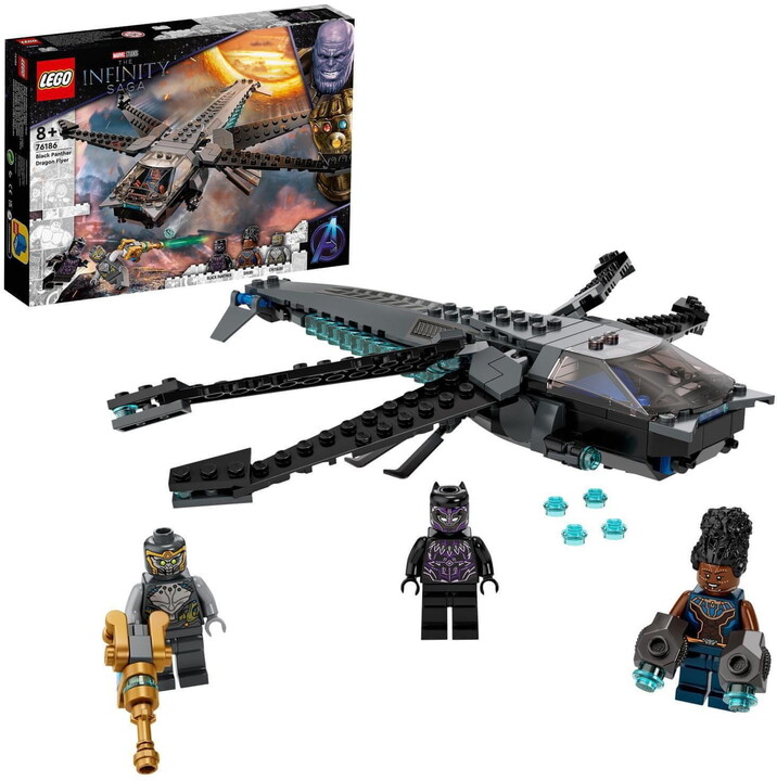 Extra výhodný balíček LEGO® Marvel Super Heroes - Rukavice nekonečna 76191 a dračí letoun 76186_1685145334