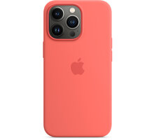 Apple silikonový kryt s MagSafe pro iPhone 13 Pro, pomelově růžová