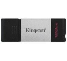 Kingston DataTraveler 80 - 128GB, černá/stříbrná DT80/128GB