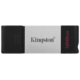 Kingston DataTraveler 80 - 128GB, černá/stříbrná