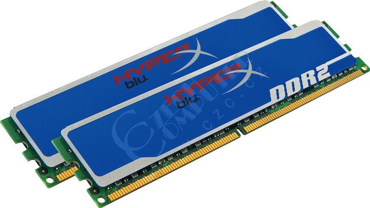 Kingston HyperX Blu 2GB (2x1GB) DDR2 800_243312485
