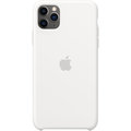 Apple silikonový kryt na iPhone 11 Pro Max, bílá