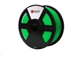 C-TECH tisková struna (filament), PLA, 1,75mm, 1kg, fluoresenční zelená_171325646
