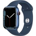 Apple Watch Series 7 Cellular, 45mm, Blue, Sport Band_2084830407