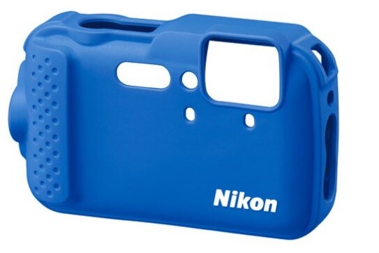 Nikon CF-CP001 silikonový návlek pro AW120 modrá_1993655834