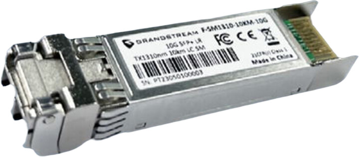 Grandstream SFP+ modul F-SM1310-10KM-10G, 10Gbit, SM, 1310nm, 10km, DDM, 2x LC_2009429824