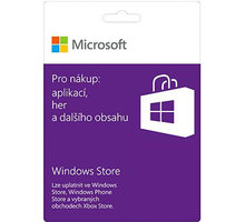 Microsoft Windows Store Gift Card 100CZK - elektronicky_1783312619