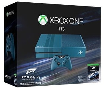 XBOX ONE, 1TB, modrá + Forza Motorsport 6_2133349024