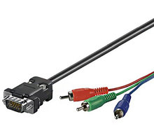 PremiumCord VGA 15p-3xCINCH (RCA) - 10m_1154086907