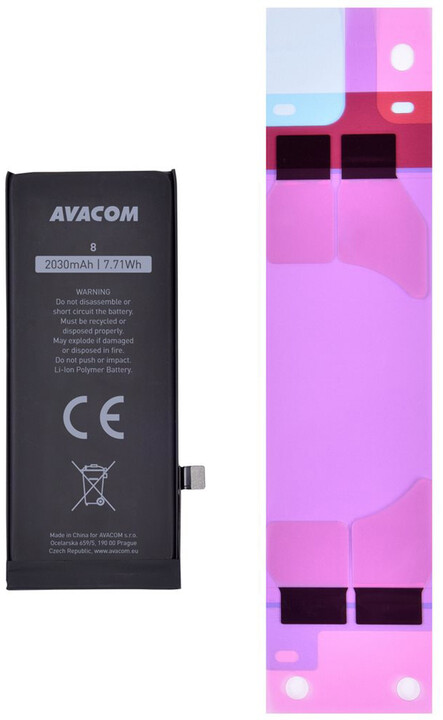 Avacom baterie do mobilu iPhone 8, vysokokapacitní, 2030mAh, Li-Ion_1351796897