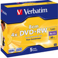 Verbatim DVD+RW 4x 8cm jewel 5ks_4411034