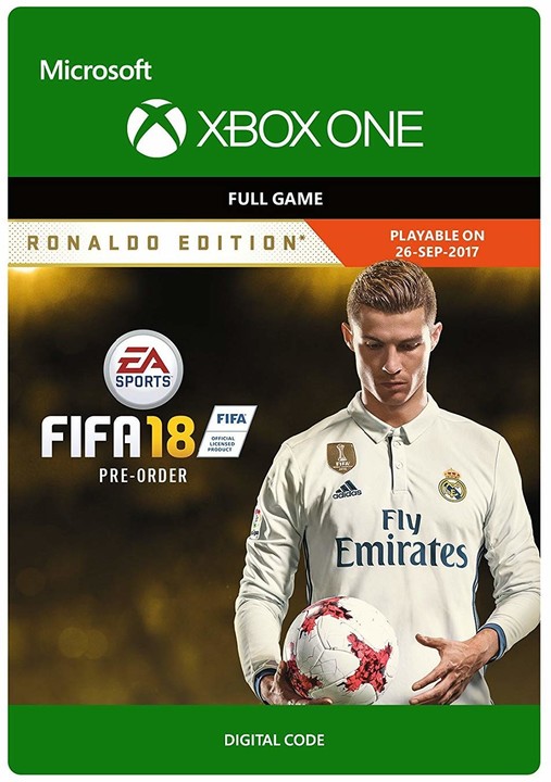 FIFA 18 - Ronaldo Edition (Xbox ONE) - elektronicky_386261686