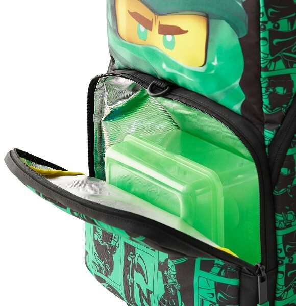 Batoh LEGO Ninjago Green Maxi Plus, školní, 23L