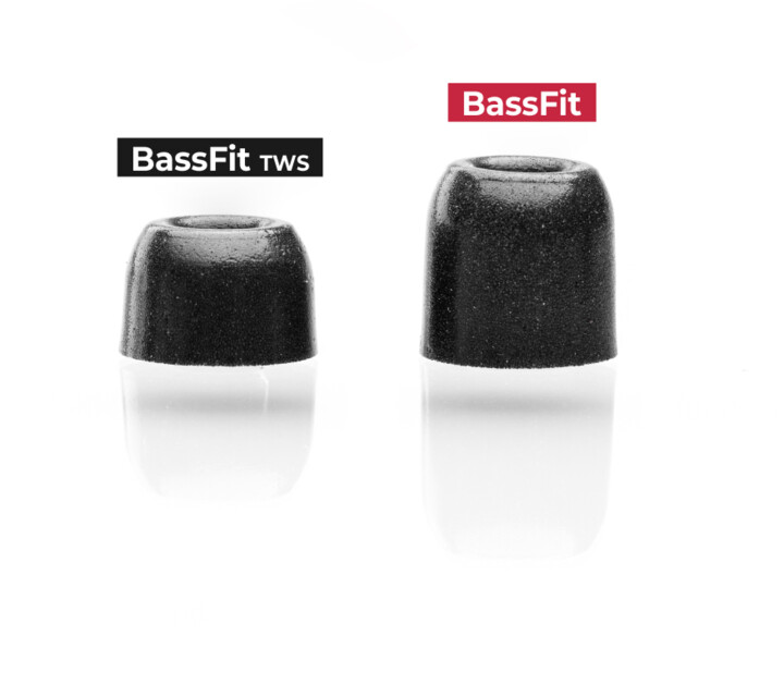 Intezze náušníky BassFix TWS-L, černá_1771630389