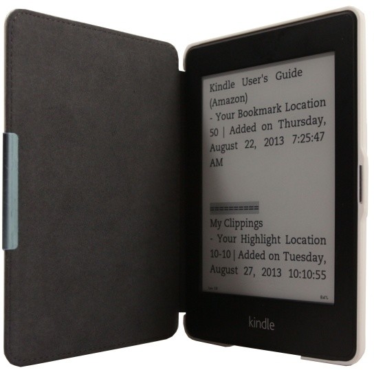 C-TECH PROTECT pouzdro pro Amazon Kindle PAPERWHITE, hardcover, AKC-05, bílá_97058416
