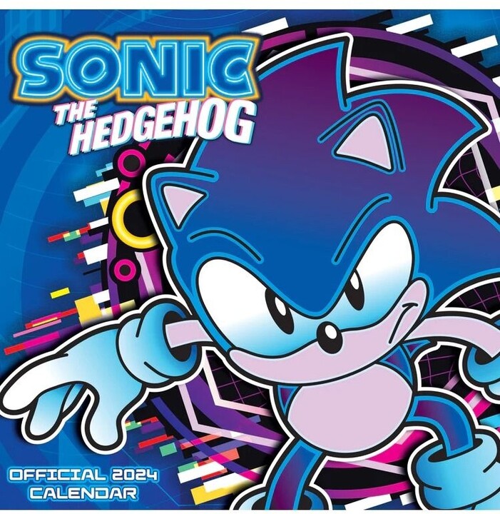 Kalendář 2024 Sonic The Hedgehog, nástěnný_157158607