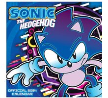 Kalendář 2024 Sonic The Hedgehog, nástěnný 09781805270898