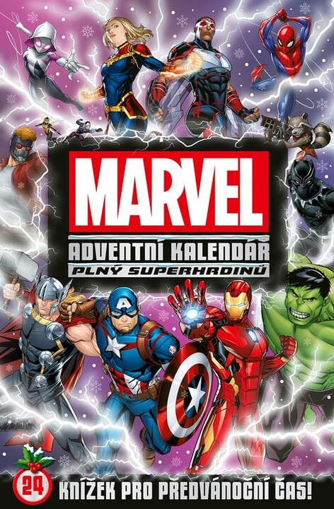 Kniha Marvel - Adventní kalendář plný superhrdinů_1183299179