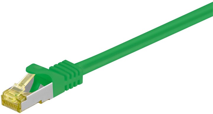 MicroConnect patch kabel S/FTP, RJ45, Cat7, 1m, zelená_86513373