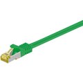 MicroConnect patch kabel S/FTP, RJ45, Cat7, 0.5m, zelená