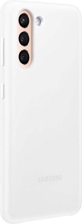 Samsung ochranný kryt s LED pro Samsung Galaxy S21, bílá_878520830